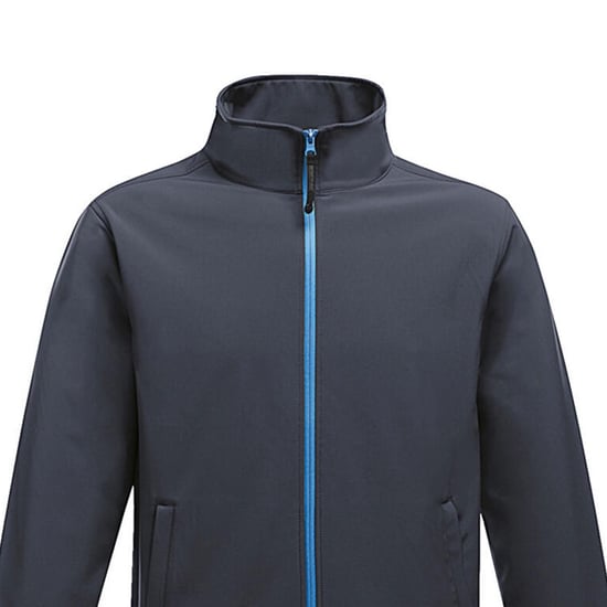 Regatta Dames/Dames Ablaze bedrukbare Soft Shell jas (Marine / Frans Blauw) - Image 2