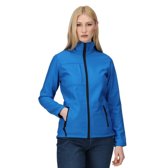 Regatta Dames/Dames Octagon II Zachte Shell Jas (Oxford Blauw/Zwart) - Image 3