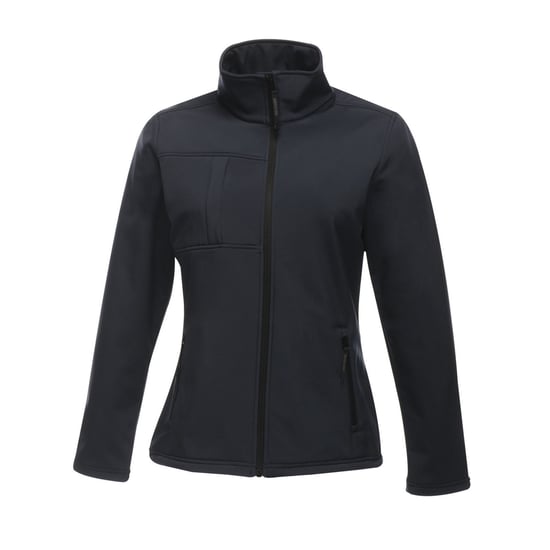 Regatta Dames/Dames Octagon II Zachte Shell Jas (Marine/Seal Grijs) - Image 1