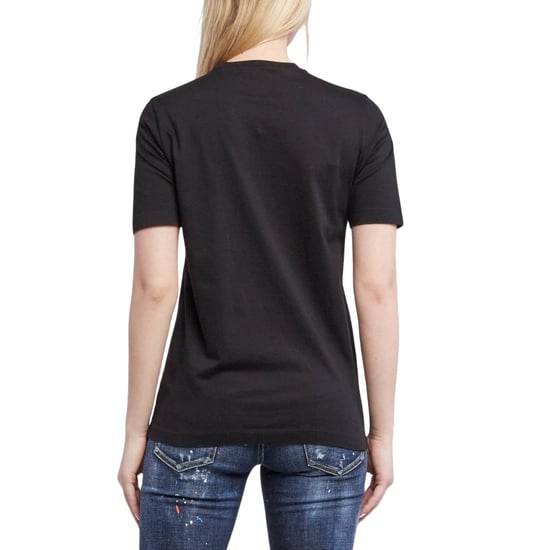 Dsquared2 Icon Small Chest Logo Zwart T-shirt - Image 3