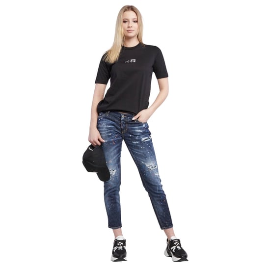 Dsquared2 Icon Small Chest Logo Zwart T-shirt - Image 5