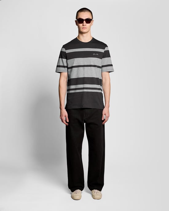 Ontspannen Pasvorm Gestreept T-Shirt - Image 2
