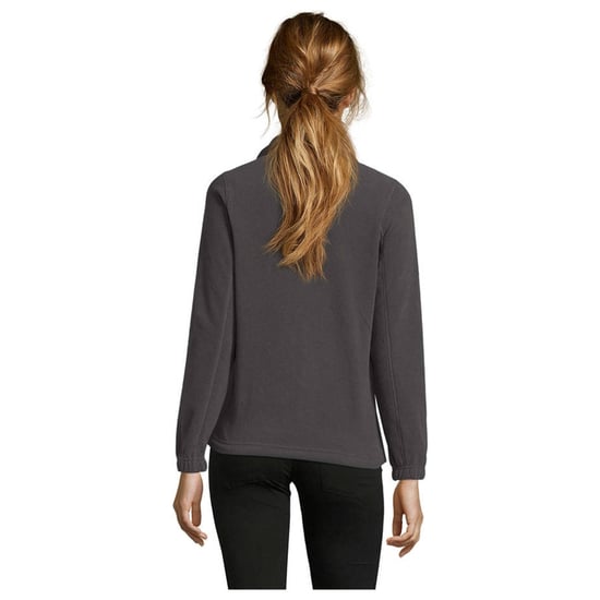 SOLS Dames/Dames North Fleece Jas (Houtskool Grijs Effen) - Image 2
