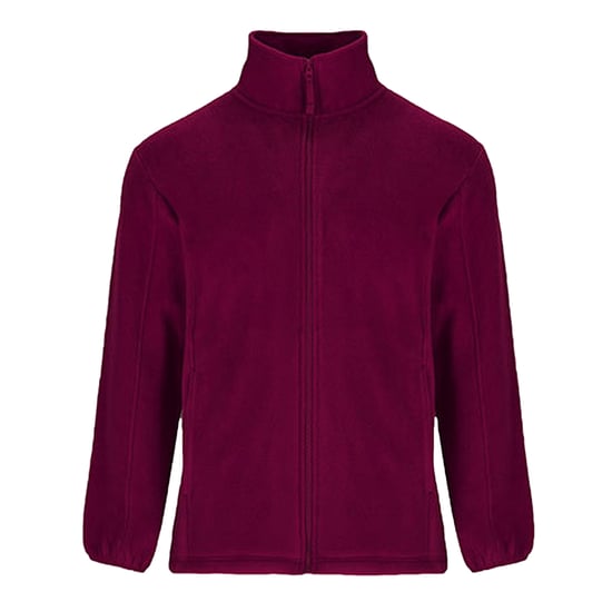Roly Heren Artic Fleece Jas (Granaatrood) - Image 1