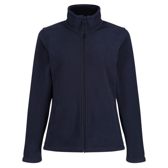 Regatta Dames/Dames Micro Full Zip Fleecejack (Donkere marine) - Image 1