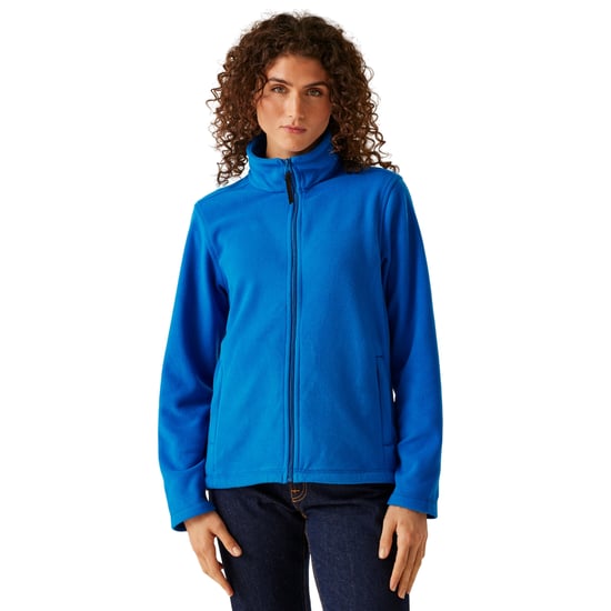 Regatta Dames/Dames Micro Full Zip Fleecejack (Oxford Blauw) - Image 1