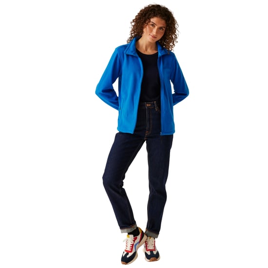 Regatta Dames/Dames Micro Full Zip Fleecejack (Oxford Blauw) - Image 3