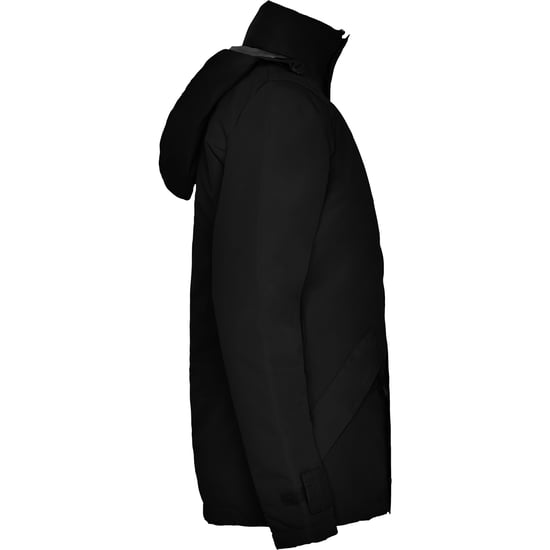 Roly Dames/Dames Europa Slim Parka (Zwart) - Image 4