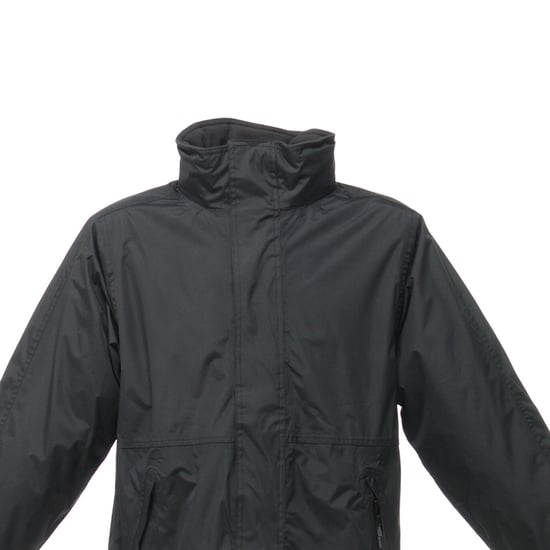 Regatta Dover Bomber Jacket voor volwassenen (Zwart/Ash) - Image 2