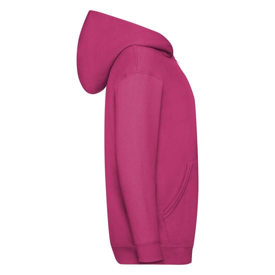 Fruit of the Loom Kinder/Kids Klassiek Jasje met Capuchon (Fuchsia) - Image 3