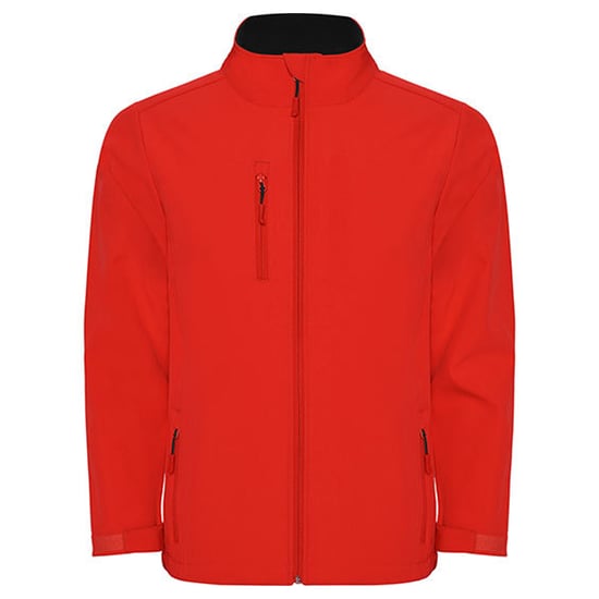 Roly Kinder/Kinder Nebraska Soft Shell Jas (Rood) - Image 1