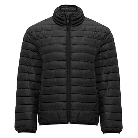 Roly Heren Finland gewatteerde jas (Zwart) - Image 1