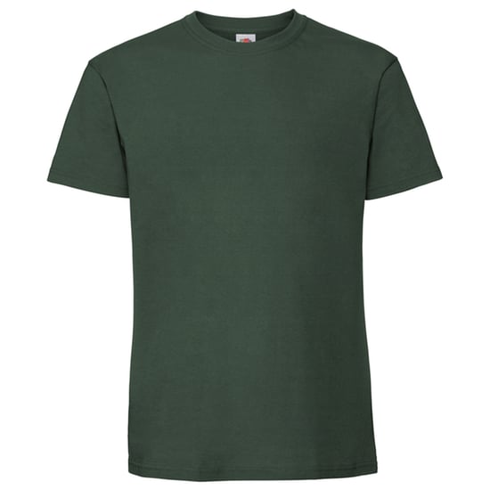 Fruit of the Loom Unisex volwassen iconisch 195 T-shirt (Fles groen) - Image 1