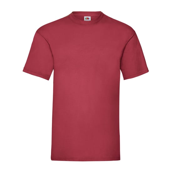 Fruit of the Loom Unisex Adult Waardevol T-Shirt (Baksteen Rood) - Image 1