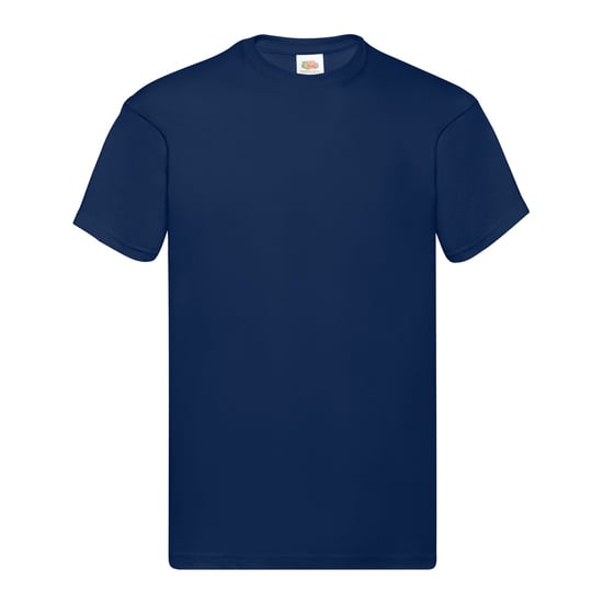 Fruit of the Loom Unisex Origineel Katoenen T-shirt voor volwassenen (Marine) - Image 1