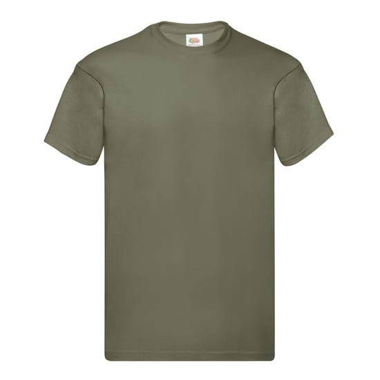 Fruit of the Loom Unisex Origineel Katoenen T-shirt voor volwassenen (Klassieke Olijf) - Image 1