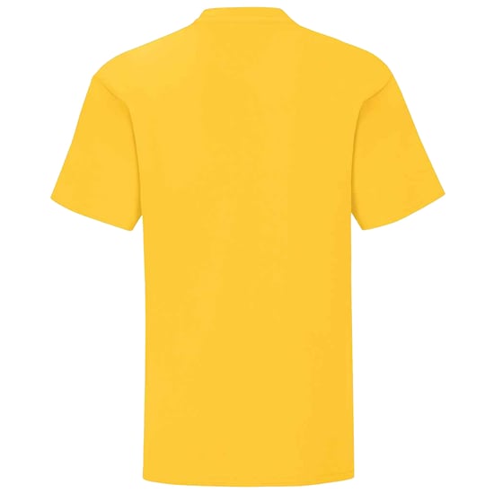 Fruit of the Loom Kinderen/Kinderen Iconisch T-Shirt (Zonnebloem) - Image 2