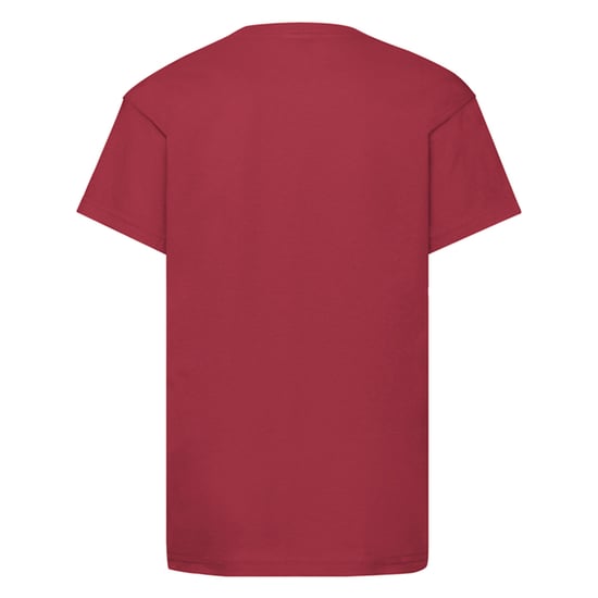 Fruit of the Loom Origineel T-shirt voor kinderen (Baksteen Rood) - Image 2