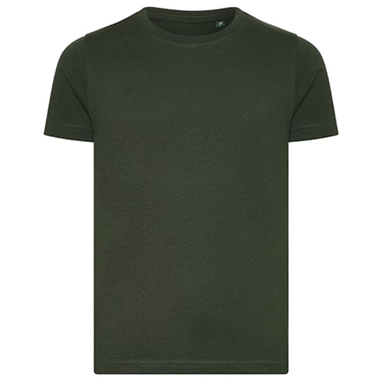 Ecologie Kinderen/Kinderen Cascades Effen Biologisch T-shirt (Fles groen) - Image 1
