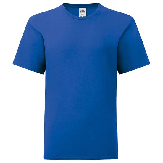 Fruit of the Loom Kinderen/Kinderen Iconisch T-Shirt (Koningsblauw) - Image 1