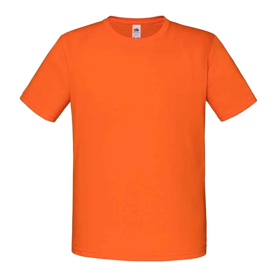 Fruit of the Loom Kinderen/Kinderen Iconisch T-Shirt (Oranje) - Image 1