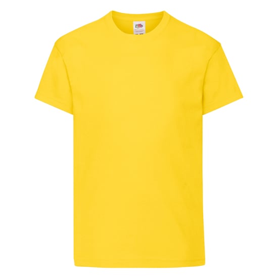 Fruit of the Loom Origineel T-shirt voor kinderen (Geel) - Image 1