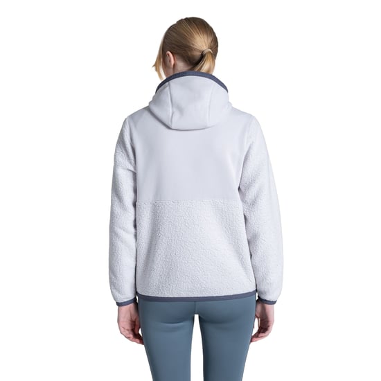 Craghoppers Dames/Dames Telesto Fleece Jas met Capuchon (Maangrijs) - Image 2