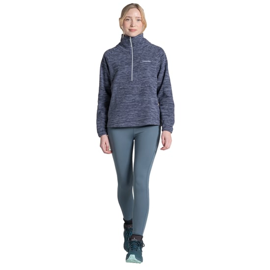 Craghoppers Dames/Dames Esk II Half Zip Fleece Top (Antraciet) - Image 4