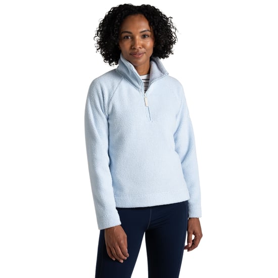 Craghoppers Dames/Dames Raya Half Zip Fleece Top (Nimbus Blauw) - Image 3
