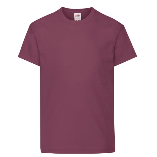 Fruit of the Loom Origineel T-shirt voor kinderen (Bourgondië) - Image 1