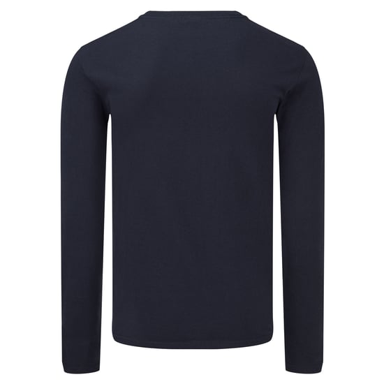 Fruit of the Loom Heren Iconic 150 Classic T-shirt met lange mouwen (Deep Navy) - Image 2