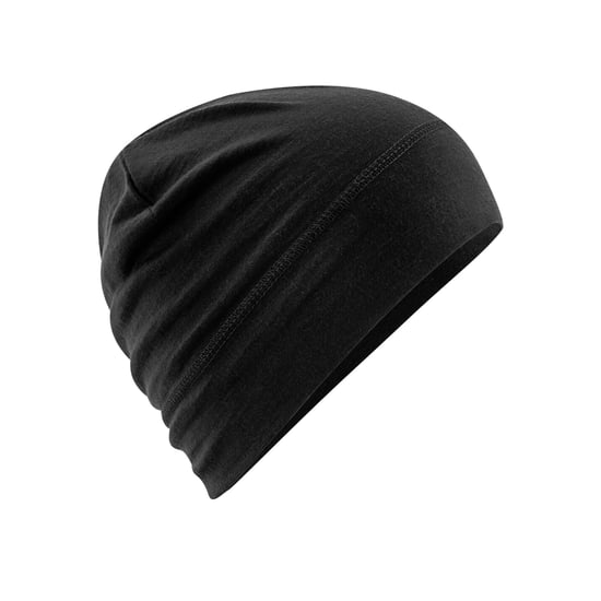 Beechfield Merinoswollen muts (Zwart) - Image 1