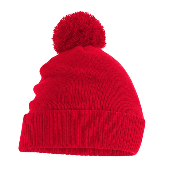 Beechfield Snowstar Thermische Muts (Klassiek rood) - Image 1