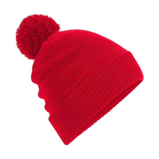 Beechfield Snowstar Thermische Muts (Klassiek rood) - Image 2