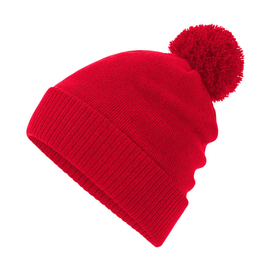 Beechfield Snowstar Thermische Muts (Klassiek rood) - Image 3