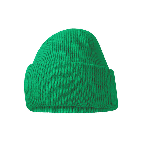 Beechfield Unisex Classic Engineered Crown Beanie voor volwassenen (Kelly Groen) - Image 2