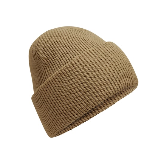 Beechfield Unisex Classic Engineered Crown Beanie voor volwassenen (Koekje) - Image 1