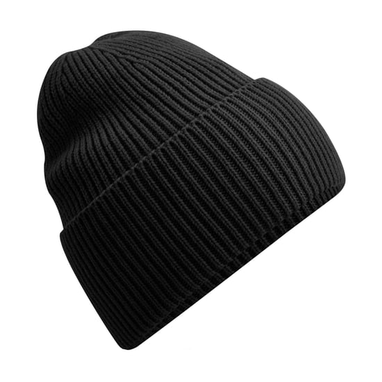 Beechfield Gebreide oversized muts (Zwart) - Image 1