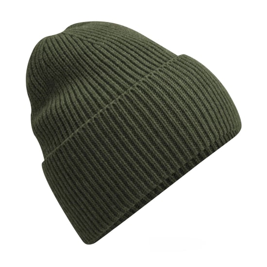 Beechfield Gebreide oversized muts (Olijf) - Image 1