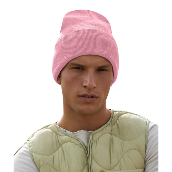 Beechfield Volwassenen van Unisex Originele geboeide Beanie (Schemerig Roze) - Image 2