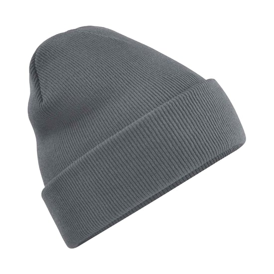 Beechfield Volwassenen van Unisex Originele geboeide Beanie (Grafiet) - Image 1