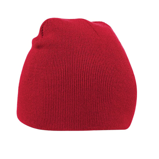 Beechfield Unisex Original Pull-On muts voor volwassenen (Klassiek rood) - Image 1