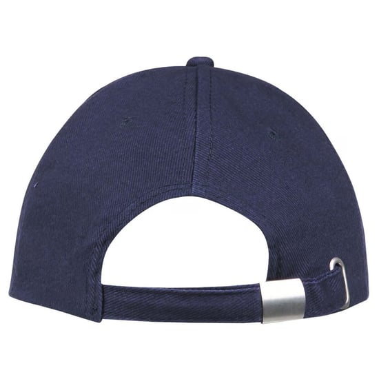 SOLS Buffalo 6 panel baseballpet (Franse marine / Wit) - Image 2