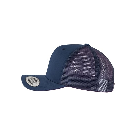 Flexfit Unisex Retro Trucker Cap voor volwassenen (Marine) - Image 3