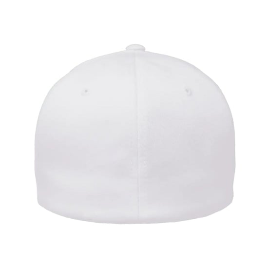 Flexfit Wollige gekamde muts (Wit) - Image 2