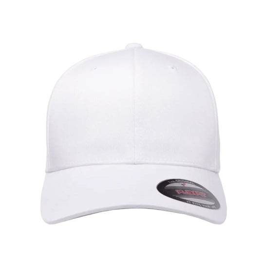 Flexfit Wollige gekamde muts (Wit) - Image 3