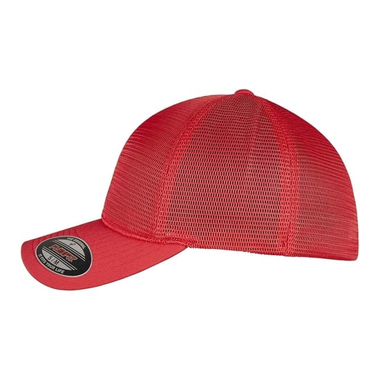 Flexfit 360 Omnimesh Baseball Cap (Rood) - Image 3