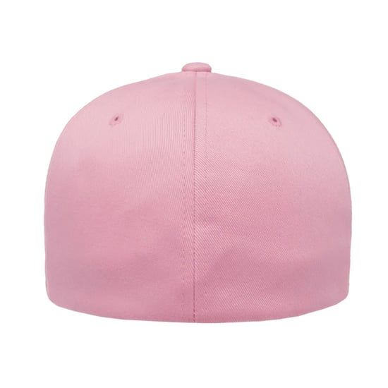 Flexfit Wollige gekamde muts (Roze) - Image 2