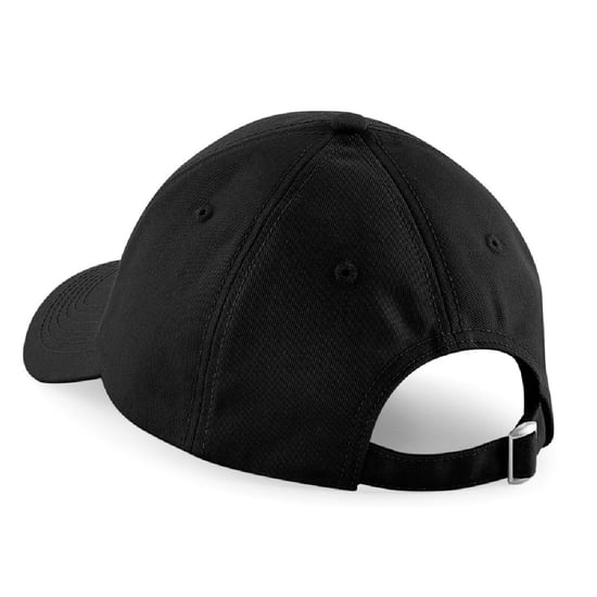 Beechfield Unisex Authentieke 6 Paneel Honkbalpet (Zwart) - Image 2