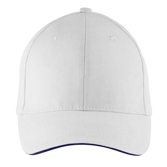 SOLS Buffalo 6 panel baseballpet (Wit/Zwaar) - Image 1